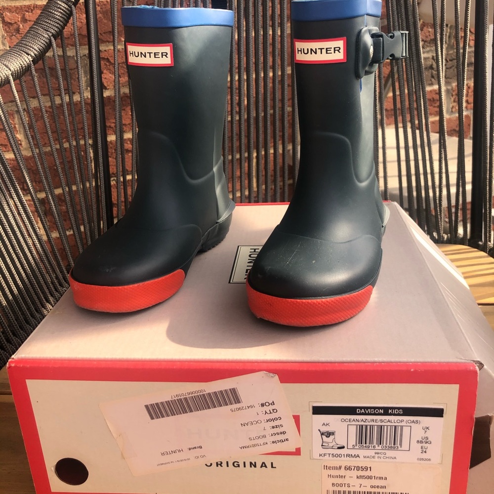 Kids hunter Davison rain boot